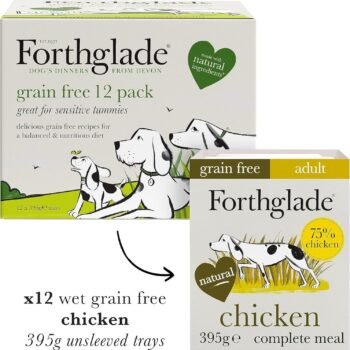 Forthglade Meal Grain-Free Puppy Dog Food - Lamb & Chicken 12 x 395g