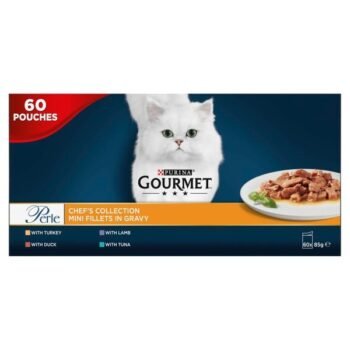 Mini Fillets Adult Wet Cat Food in Pouches - Chef's Collection in Gravy